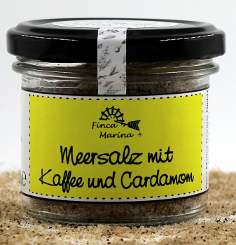 Kaffeesalz mit Cardamom